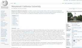 
							         Marymount California University - Wikipedia								  
							    