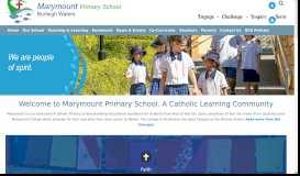 
							         Marymount Catholic Primary School								  
							    