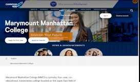 
							         Marymount Manhattan College | The Common Application								  
							    