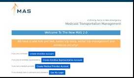 
							         MAS 2.0 - Medical Answering Services								  
							    