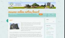 
							         maseno uni kisumu city campus - WordPress.com								  
							    