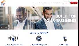 
							         Mashreq NEOBiz - Built for your business								  
							    