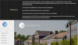 
							         Masonvale Fairfax, VA | Welcome Home								  
							    