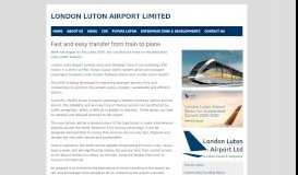 
							         Mass Passenger Transit System - London Luton Airport Limited								  
							    