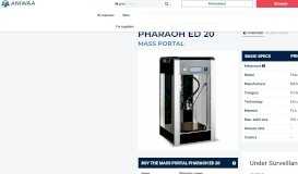 
							         MASS PORTAL Pharaoh ED 20 review - 3D printer - Aniwaa								  
							    