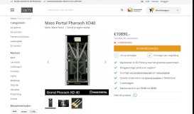 
							         Mass Portal Pharaoh XD40 | Lay3rs 3Dprinting								  
							    