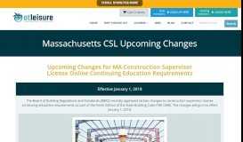 
							         Massachusetts CSL Upcoming Changes | Online Contractor ...								  
							    