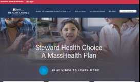 
							         Massachusetts - Steward Health Choice								  
							    