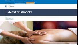 
							         Massage Services - IBMC Massage Clinics in Fort Collins & Longmont								  
							    