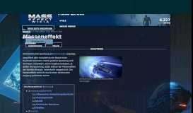 
							         Masseneffekt | Mass Effect Wiki | FANDOM powered by Wikia								  
							    