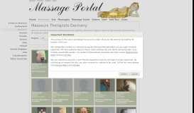 
							         Masseurs therapists directory Germany: Massage ... - Massage Portal								  
							    