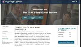 
							         Master of International Service | School of International Service ...								  
							    
