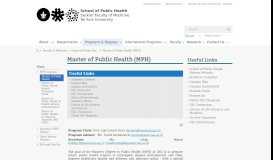 
							         Master of Public Health (MPH) | School of Public Health | Tel Aviv ...								  
							    