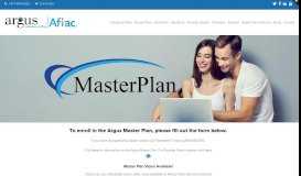 
							         Master Plan Form | Argus Dental & Vision Insurance								  
							    