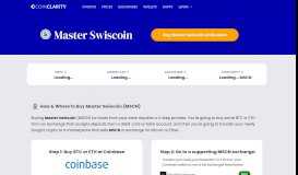 
							         Master Swiscoin | Coin Clarity								  
							    