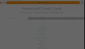 
							         Mastercard Credit Cards								  
							    