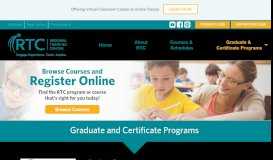 
							         Master's Degree in Maryland - RTC								  
							    