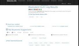 
							         Mastudent tiu11 org Results For Websites Listing - SiteLinks.Info								  
							    
