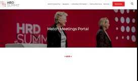 
							         Match Meetings Portal - HRD UK								  
							    