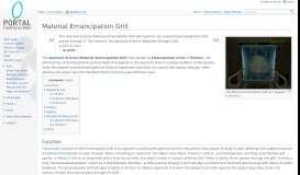 
							         Material Emancipation Grill - Portal Wiki								  
							    