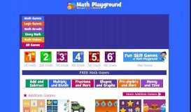 
							         Math Games | Math Playground | Make Learning Fun								  
							    