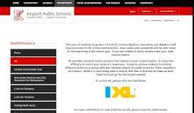 
							         Mathematics / IXL - Keyport Public Schools								  
							    