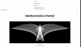 
							         Mathematics Portal - IMKT								  
							    