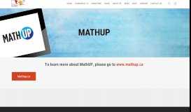 
							         MathUP - Rubicon Publishing Inc.								  
							    