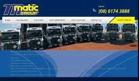 
							         Matic Group | Specialised Transport, Logistics ... - Matic Transport								  
							    