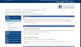 
							         MATLAB - Statistical and Mathematical Software - LibGuides at ...								  
							    