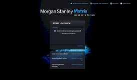 
							         Matrix - Morgan Stanley								  
							    