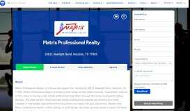 
							         Matrix Professional Realty - HAR.com								  
							    