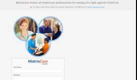 
							         MatrixCare CareAssist Login - 4123_CA								  
							    