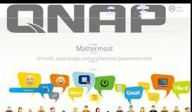 
							         Mattermost Messaging für eine schnelle, zuverlässige und ... - QNAP								  
							    
