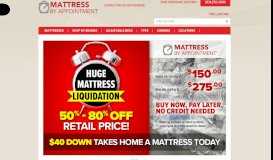 
							         Mattress Store - Mattress Warehouse Clearance - Save 50-80% Off ...								  
							    