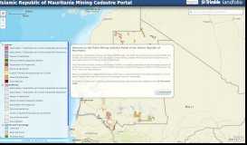 
							         Mauritania Mining Cadastre Portal - Supported by Spatial Dimension ...								  
							    