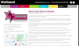 
							         Maxi Jazz Dance Studio | Wallsend								  
							    