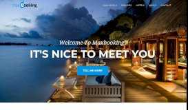 
							         MaxiBooking - Booking Engine								  
							    