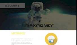 
							         MaxMoney – Welcome to MaxMoney								  
							    