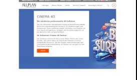 
							         Maxon Cinema 4D - ALLPLAN Schweiz AG								  
							    