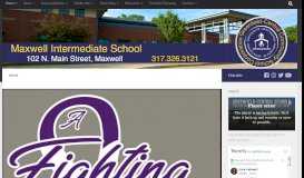 
							         Maxwell Intermediate School – The Official Home of Maxwell ...								  
							    