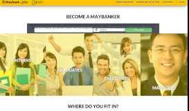 
							         Maybank Jobs Portal								  
							    