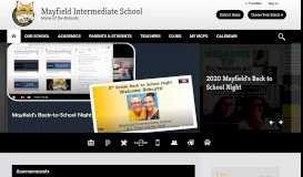 
							         Mayfield Intermediate / Homepage - Manassas City Public Schools								  
							    
