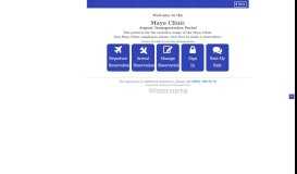 
							         Mayo Clinic - Groome Transportation's Online Reservation System								  
							    