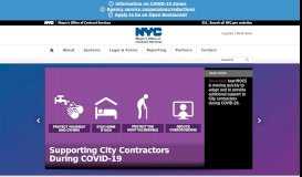 
							         Mayor's Office of Contract Services - NYC.gov								  
							    