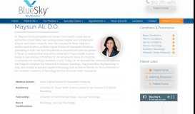 
							         Maysun Ali, D.O., Neurologist Colorado | Blue Sky Neurology Colorado								  
							    