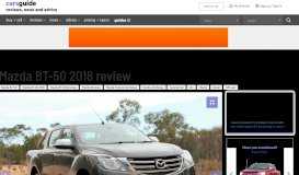 
							         Mazda BT-50 2018 Review: Why You'd Pick It Over A Ranger ...								  
							    