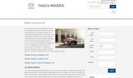 
							         Mazda Dealer Near Me Seekonk MA | Tasca Mazda								  
							    