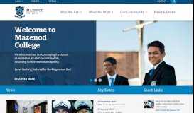 
							         Mazenod College Victoria | A leading Catholic College in Victoria's ...								  
							    