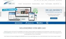 
							         MB CAD: Ihr SOLIDWORKS Partner & Experte rund um 3D-CAD								  
							    